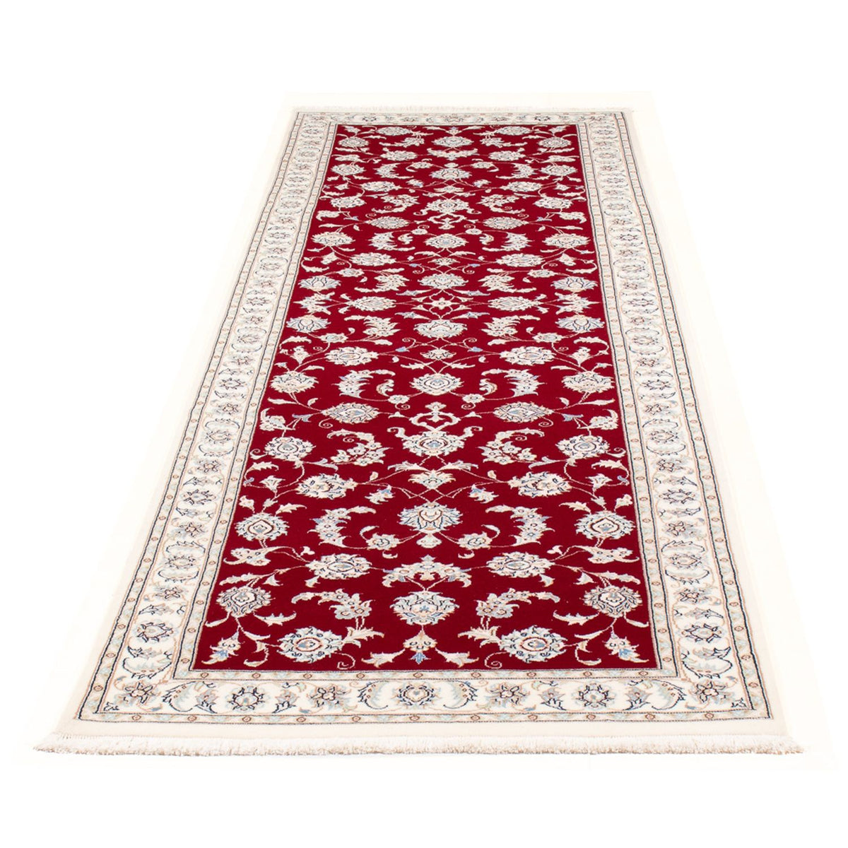 Biegacz Dywan perski - Nain - Premium - 298 x 80 cm - czerwony