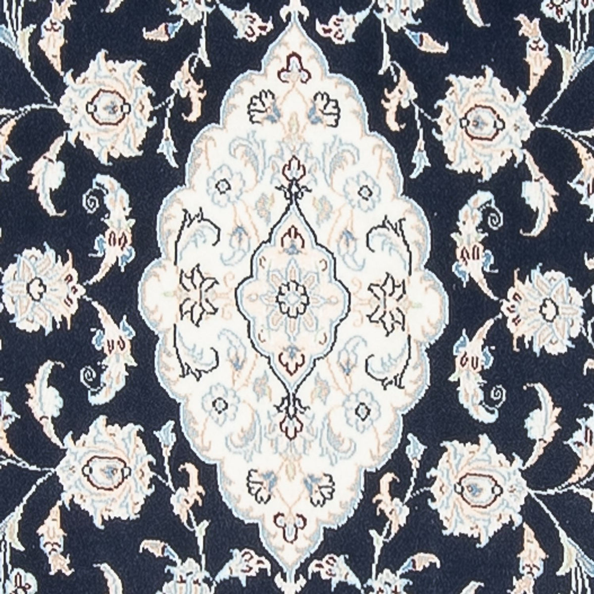 Biegacz Dywan perski - Nain - Premium - 346 x 88 cm - ciemnoniebieski