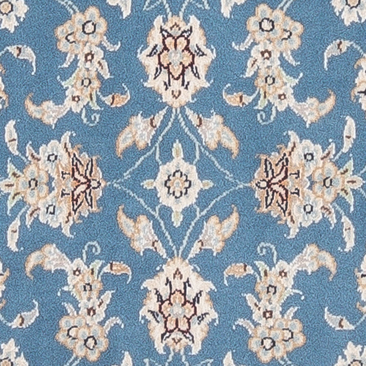 Biegacz Dywan perski - Nain - Premium - 248 x 81 cm - niebieski