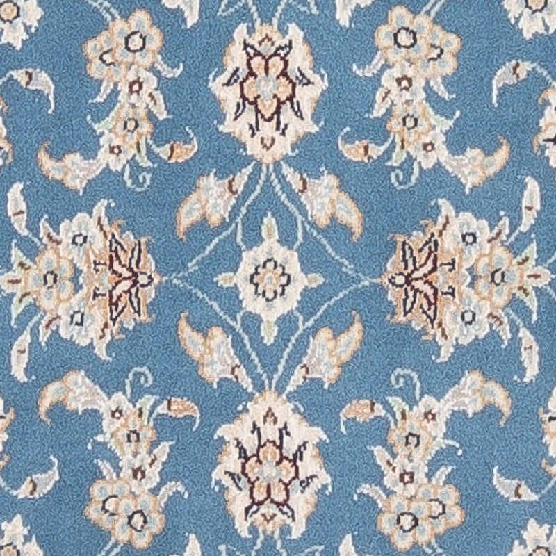 Biegacz Dywan perski - Nain - Premium - 248 x 81 cm - niebieski