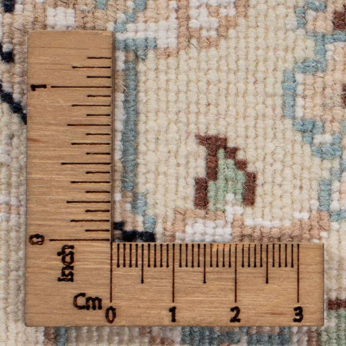 Dywan perski - Nain kwadratowy  - 246 x 242 cm - ciemnoniebieski