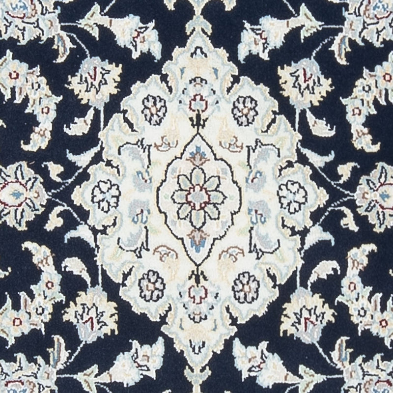 Biegacz Dywan perski - Nain - Premium - 295 x 81 cm - ciemnoniebieski