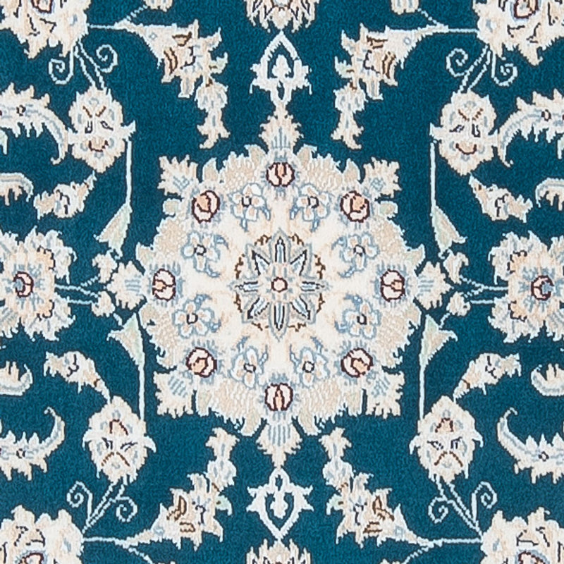 Biegacz Dywan perski - Nain - Premium - 298 x 81 cm - ciemnoniebieski