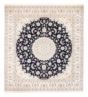 Dywan perski - Nain - 260 x 245 cm - ciemnoniebieski