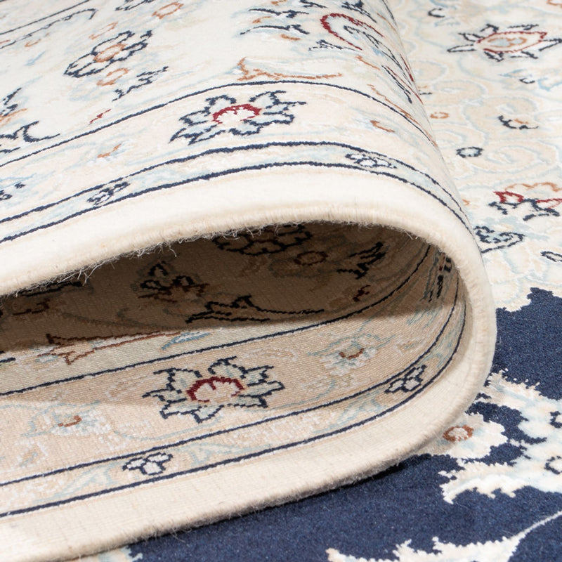 Perserteppich - Nain - Premium - 346 x 244 cm - dunkelblau