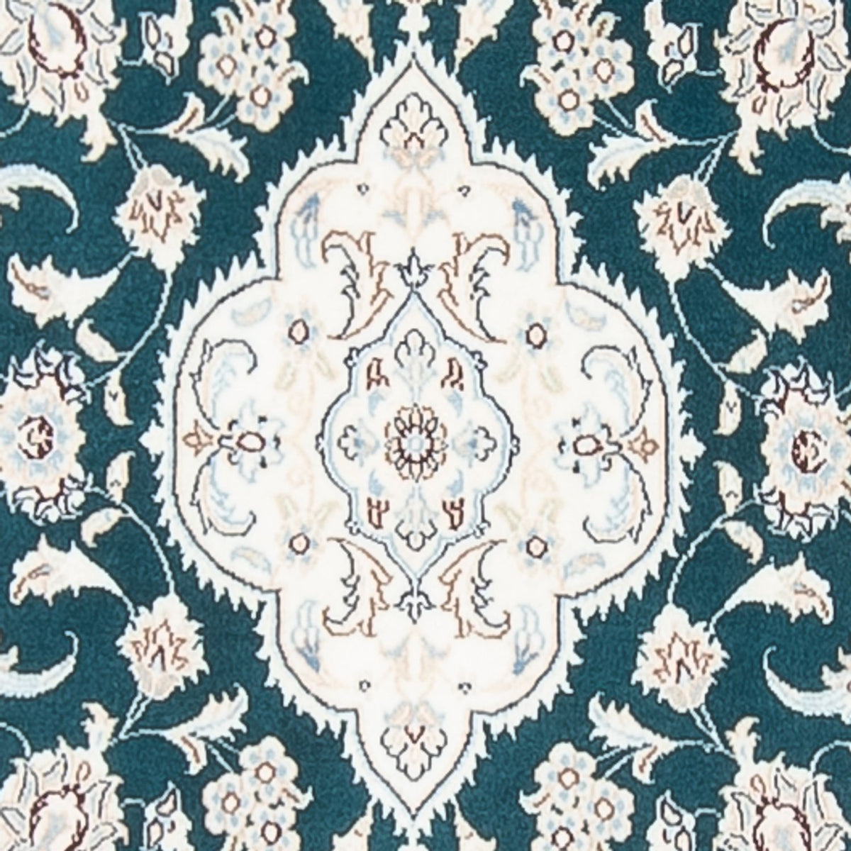 Biegacz Dywan perski - Nain - Premium - 397 x 88 cm - ciemnoniebieski