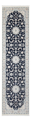Biegacz Dywan perski - Nain - Premium - 297 x 81 cm - ciemnoniebieski