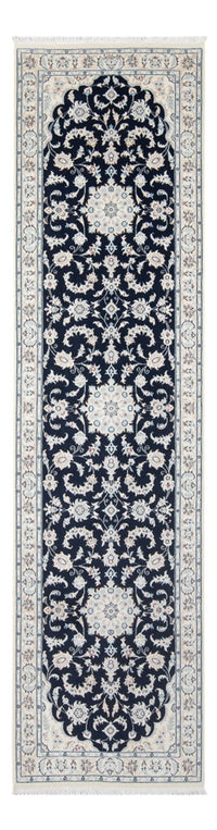 Biegacz Dywan perski - Nain - Premium - 297 x 81 cm - ciemnoniebieski