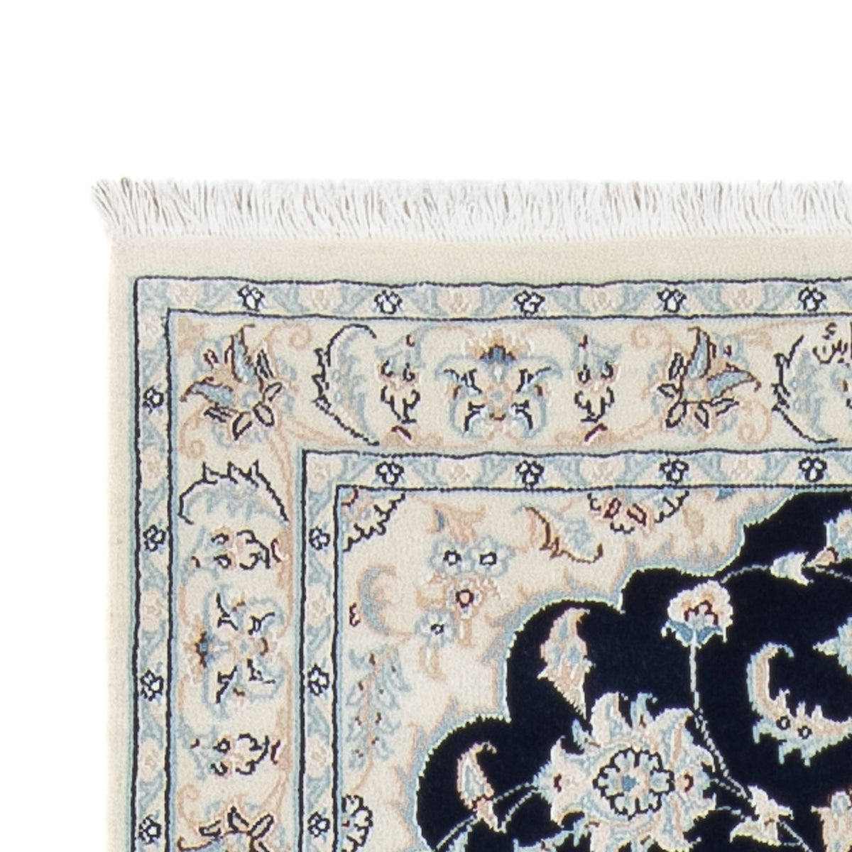 Biegacz Dywan perski - Nain - Premium - 297 x 81 cm - ciemnoniebieski