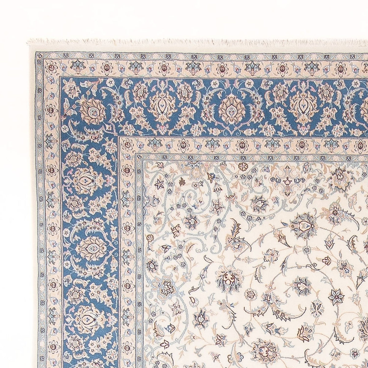 Perserteppich - Nain - Premium - 297 x 246 cm - creme