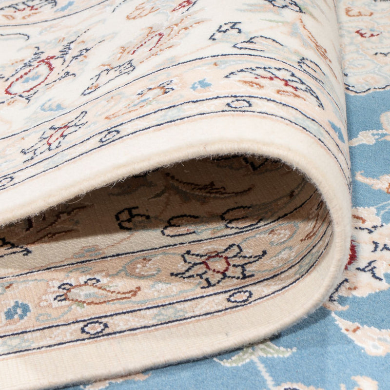 Perserteppich - Nain - Premium - 303 x 247 cm - hellblau