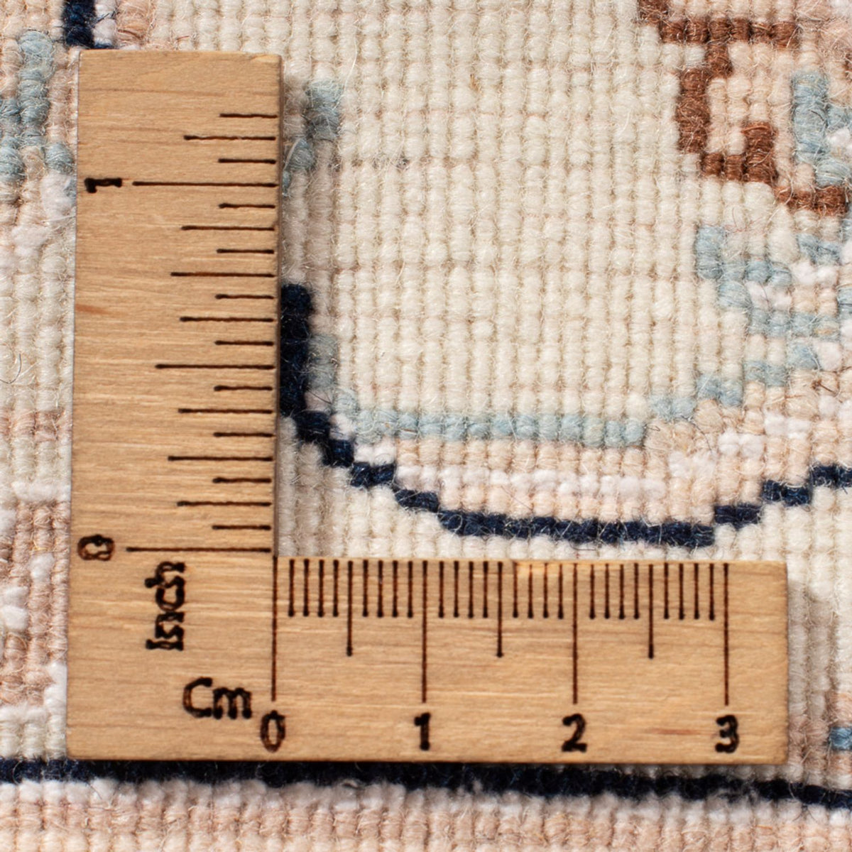 Perserteppich - Nain - Premium - 303 x 247 cm - hellblau