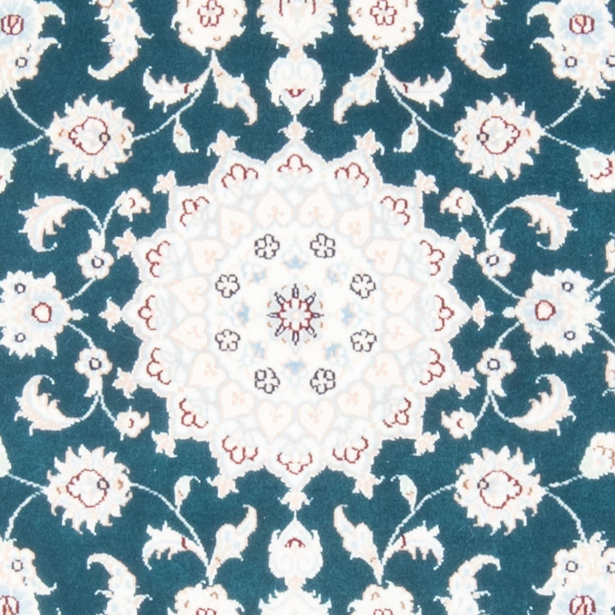 Biegacz Dywan perski - Nain - Królewski - 200 x 81 cm - zielona