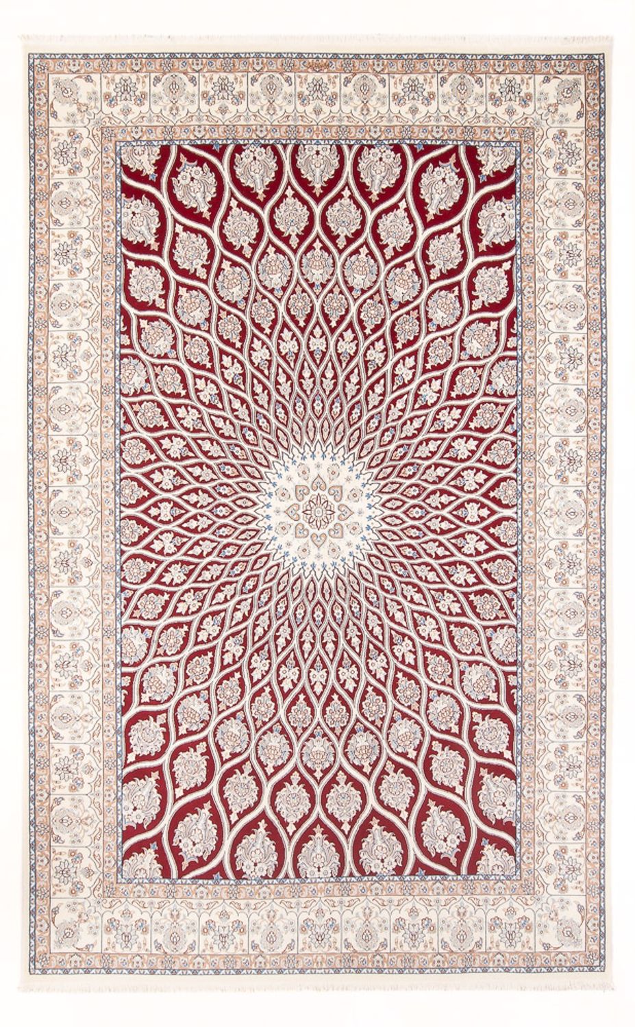 Perserteppich - Nain - Premium - 297 x 196 cm - rot