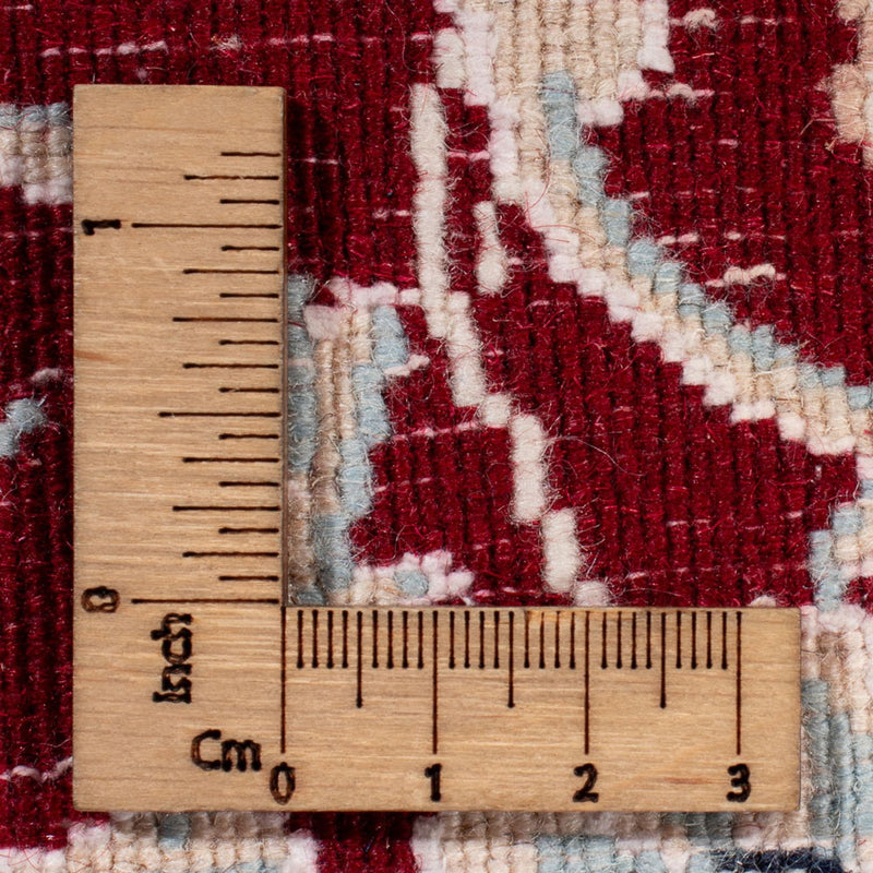 Dywan perski - Nain okrągły  - 206 x 195 cm - ciemnoniebieski