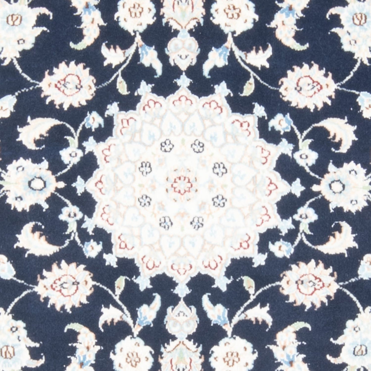 Biegacz Dywan perski - Nain - Królewski - 204 x 81 cm - ciemnoniebieski