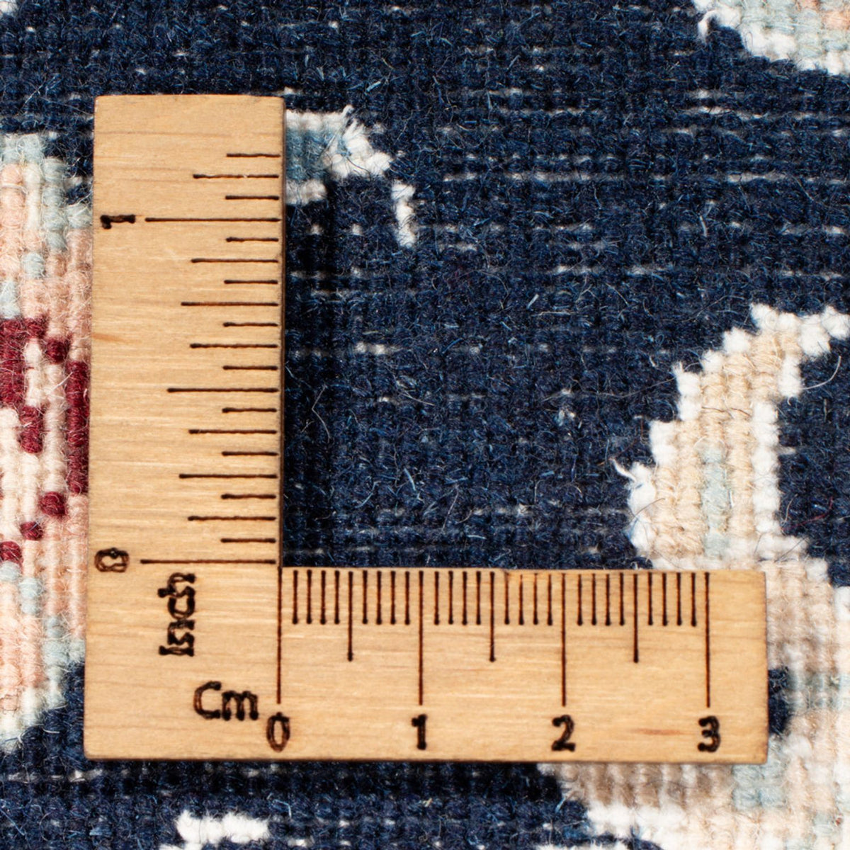 Biegacz Dywan perski - Nain - Królewski - 204 x 81 cm - ciemnoniebieski