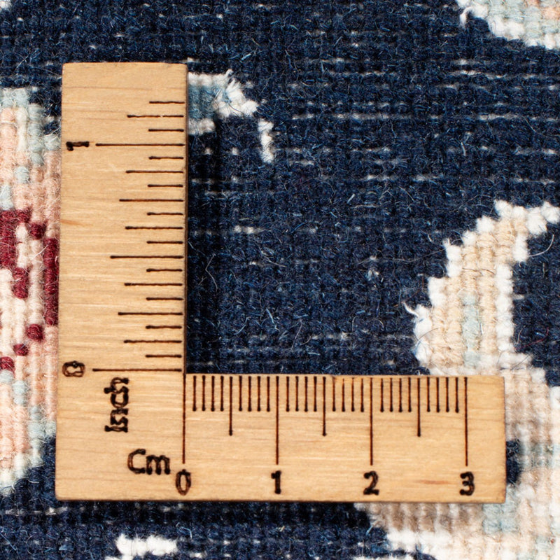 Biegacz Dywan perski - Nain - Królewski - 204 x 81 cm - ciemnoniebieski