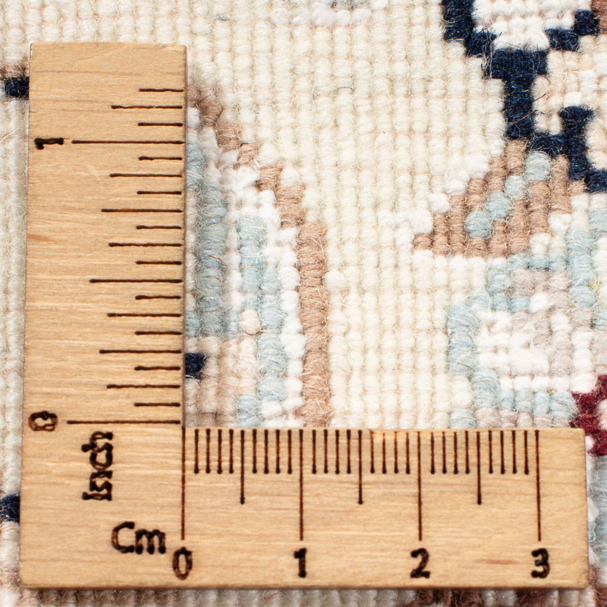 Dywan perski - Nain - Premium - 200 x 149 cm - ciemnoniebieski