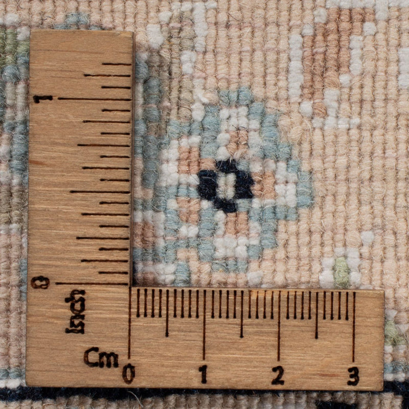 Dywan perski - Nain - 261 x 249 cm - ciemnoniebieski