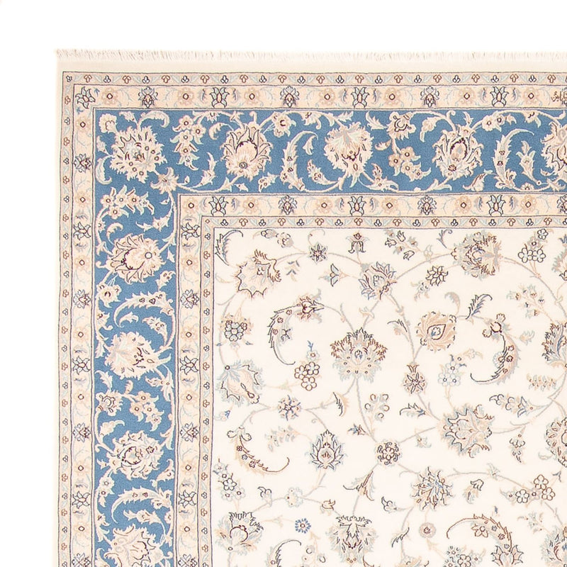 Dywan perski - Nain - 259 x 228 cm - kremowy