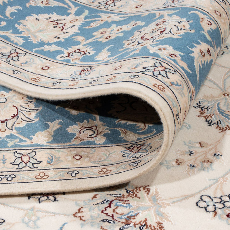 Dywan perski - Nain - 259 x 228 cm - kremowy