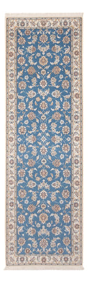 Biegacz Dywan perski - Nain - Premium - 245 x 82 cm - niebieski