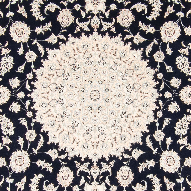 Dywan perski - Nain - 268 x 245 cm - ciemnoniebieski