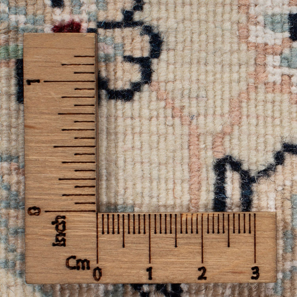 Dywan perski - Nain - 268 x 245 cm - ciemnoniebieski