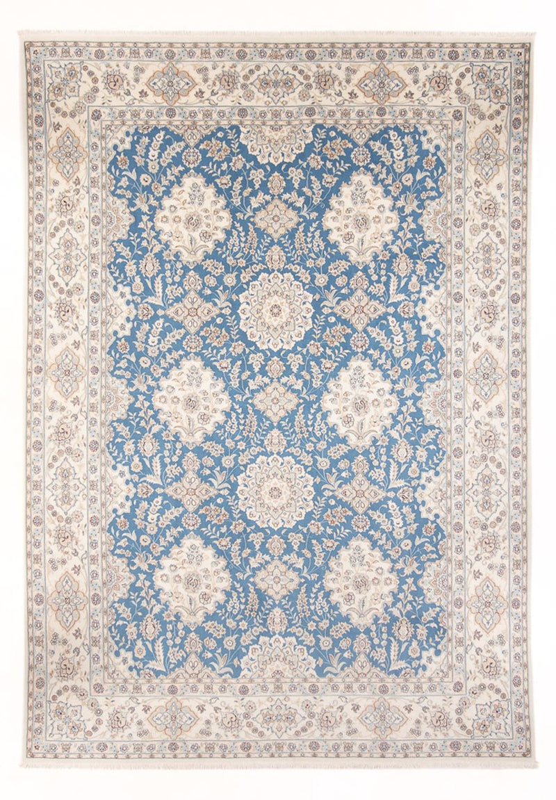 Perserteppich - Nain - Premium - 335 x 247 cm - hellblau