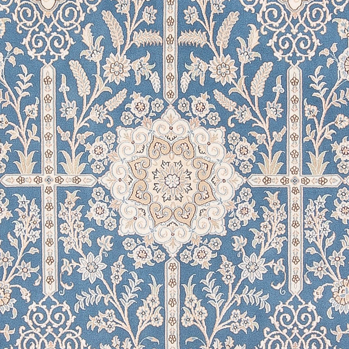 Perserteppich - Nain - Premium - 304 x 198 cm - hellblau