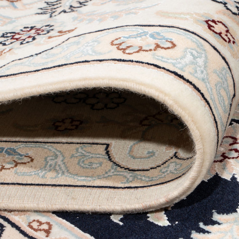 Perserteppich - Nain - Premium - 304 x 199 cm - dunkelblau