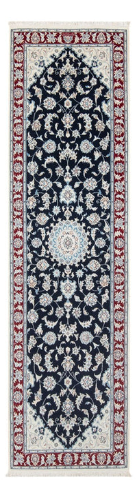 Biegacz Dywan perski - Nain - Premium - 259 x 80 cm - ciemnoniebieski