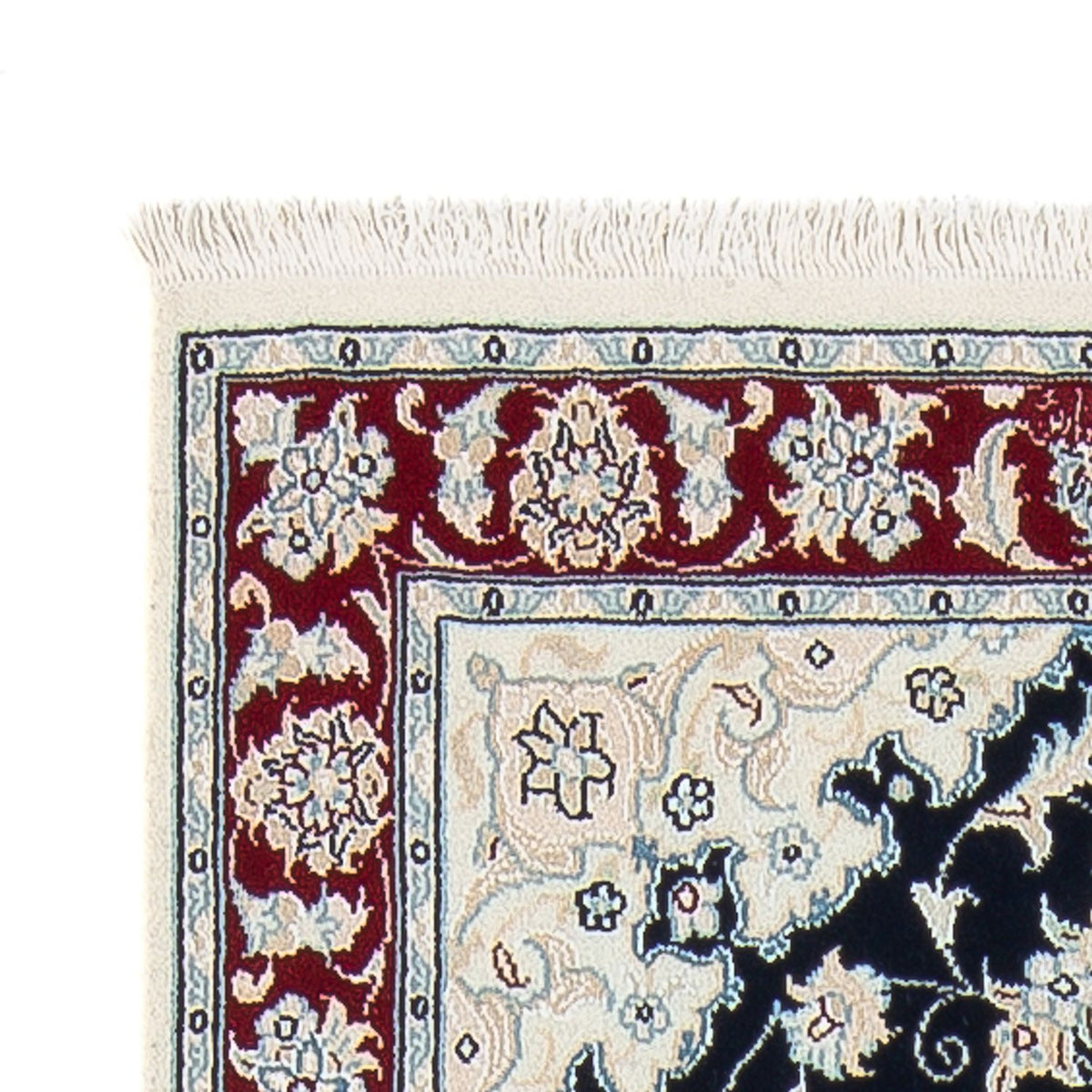 Biegacz Dywan perski - Nain - Premium - 259 x 80 cm - ciemnoniebieski