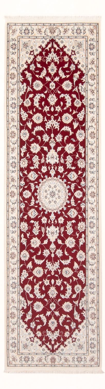 Läufer Perser - Nain - Premium - 248 x 81 cm - rot
