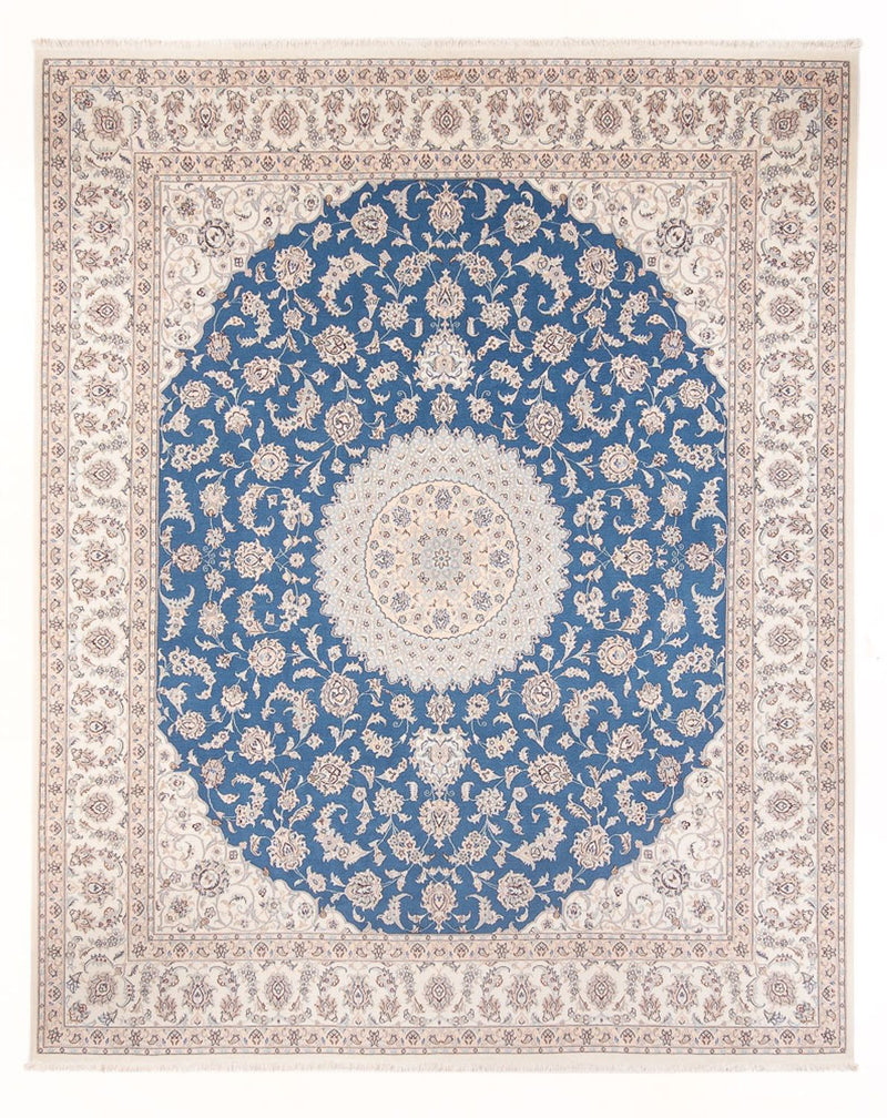 Perserteppich - Nain - Premium - 296 x 248 cm - hellblau