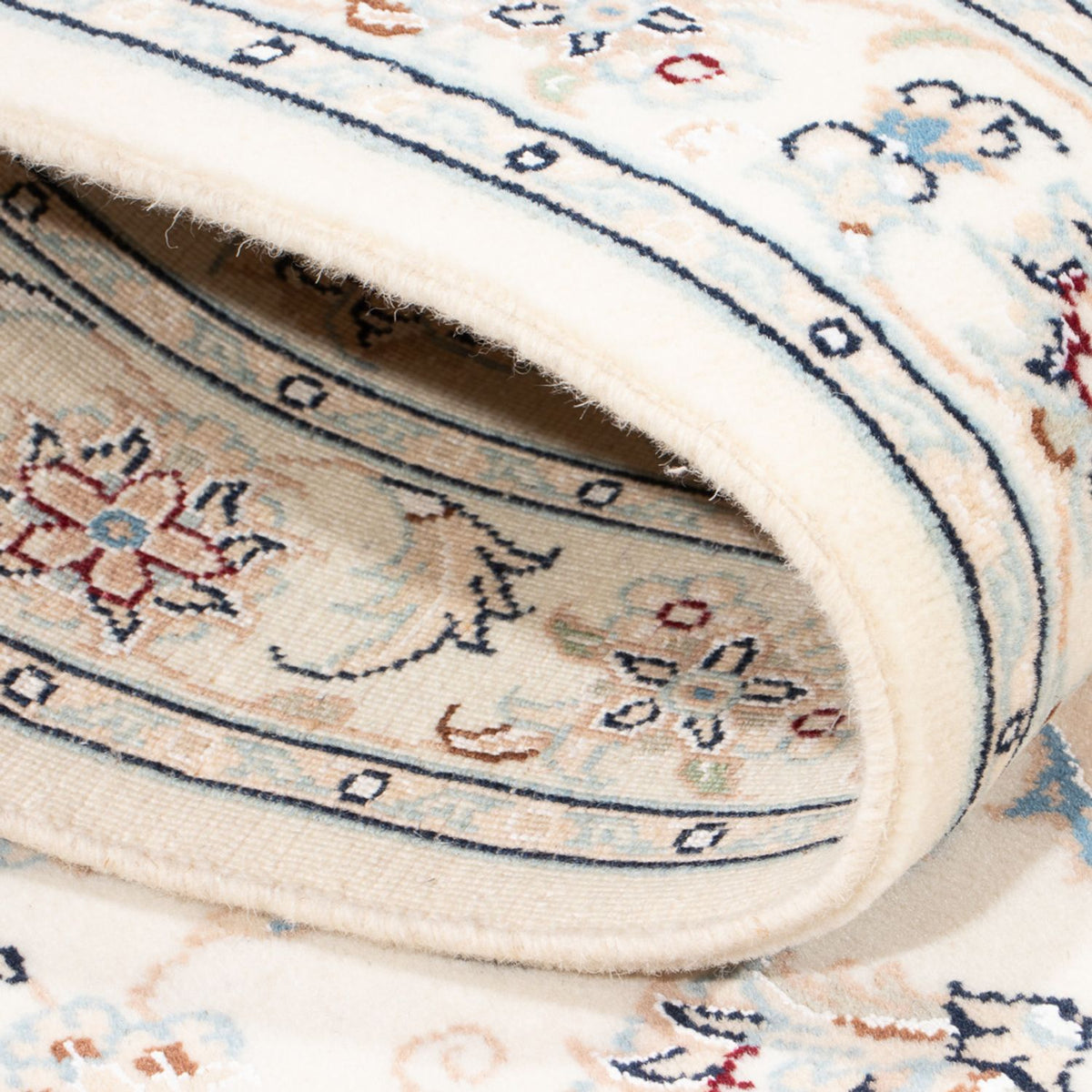 Biegacz Dywan perski - Nain - Premium - 253 x 82 cm - kremowy