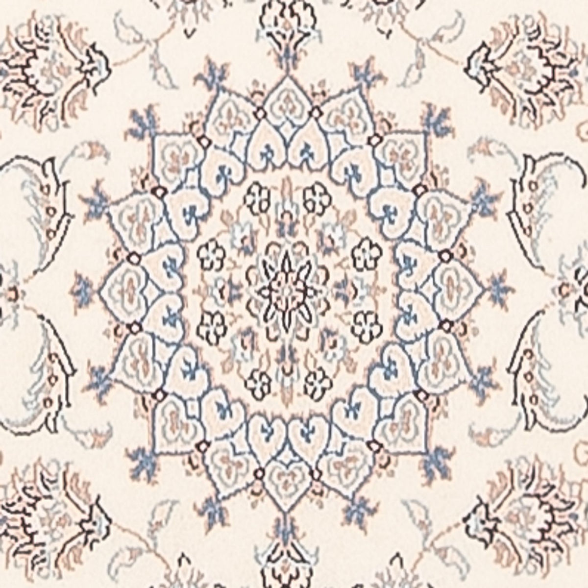 Läufer Perser - Nain - Premium - 252 x 82 cm - creme