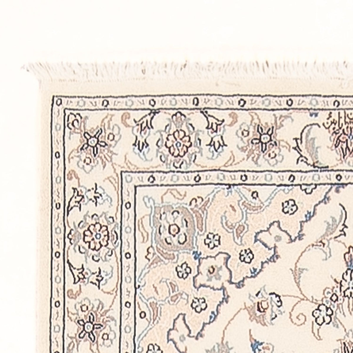 Läufer Perser - Nain - Premium - 252 x 82 cm - creme