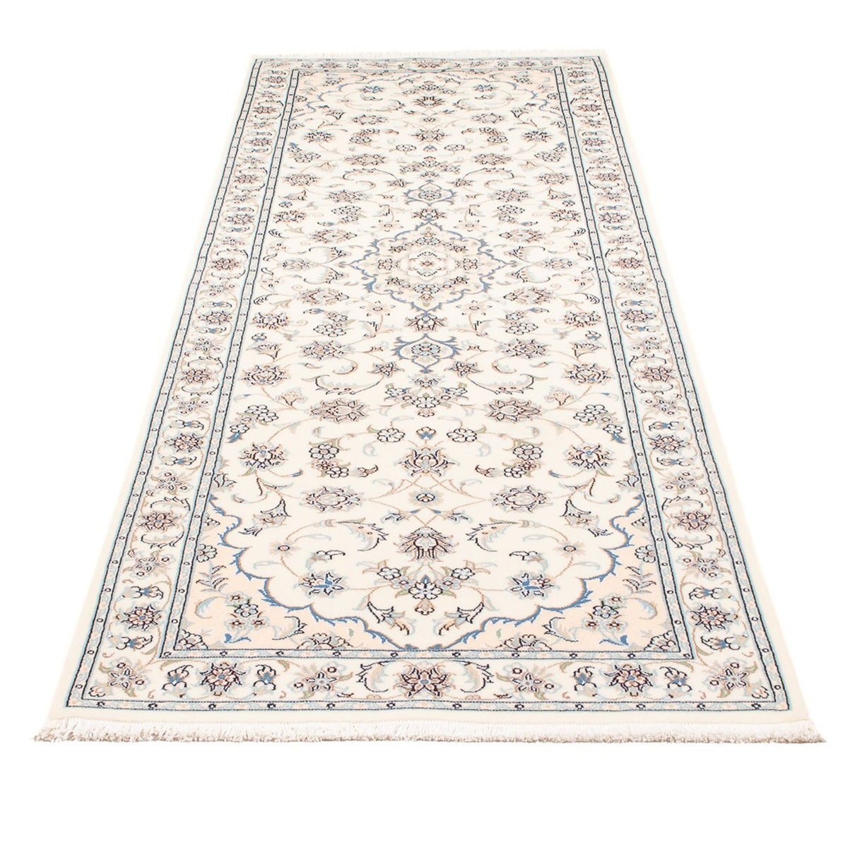 Biegacz Dywan perski - Nain - Premium - 261 x 82 cm - kremowy