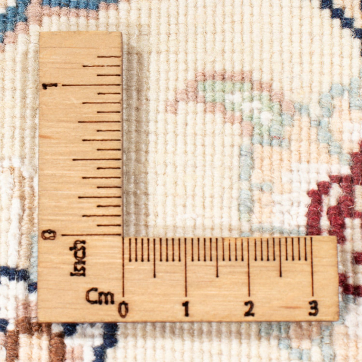 Biegacz Dywan perski - Nain - Królewski - 210 x 80 cm - kremowy