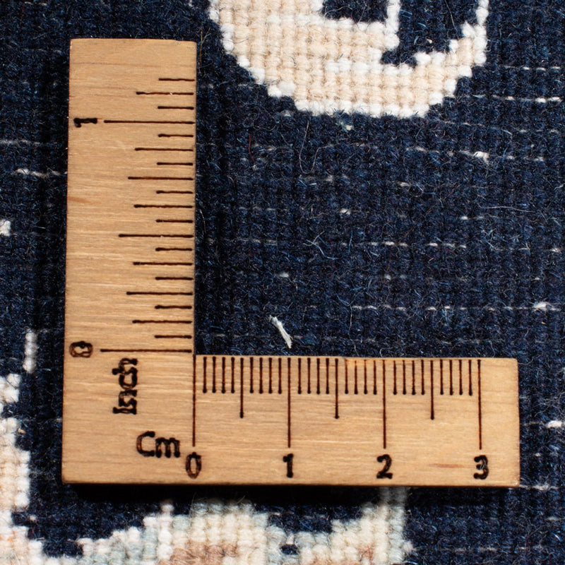 Biegacz Dywan perski - Nain - Królewski - 203 x 79 cm - ciemnoniebieski