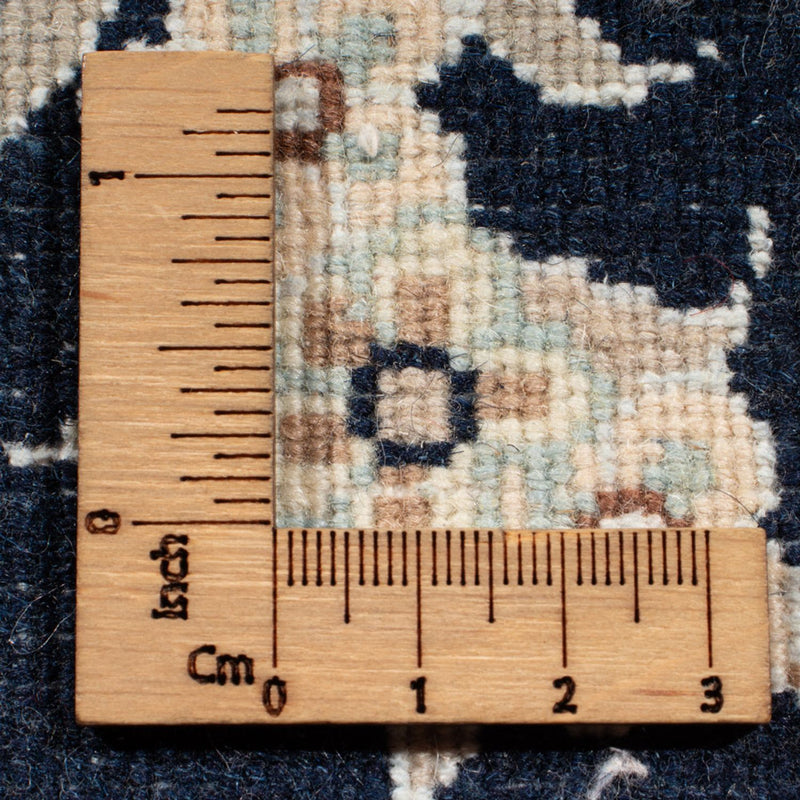 Biegacz Dywan perski - Nain - Królewski - 205 x 78 cm - ciemnoniebieski