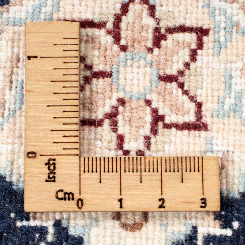 Biegacz Dywan perski - Nain - Królewski - 205 x 80 cm - ciemnoniebieski