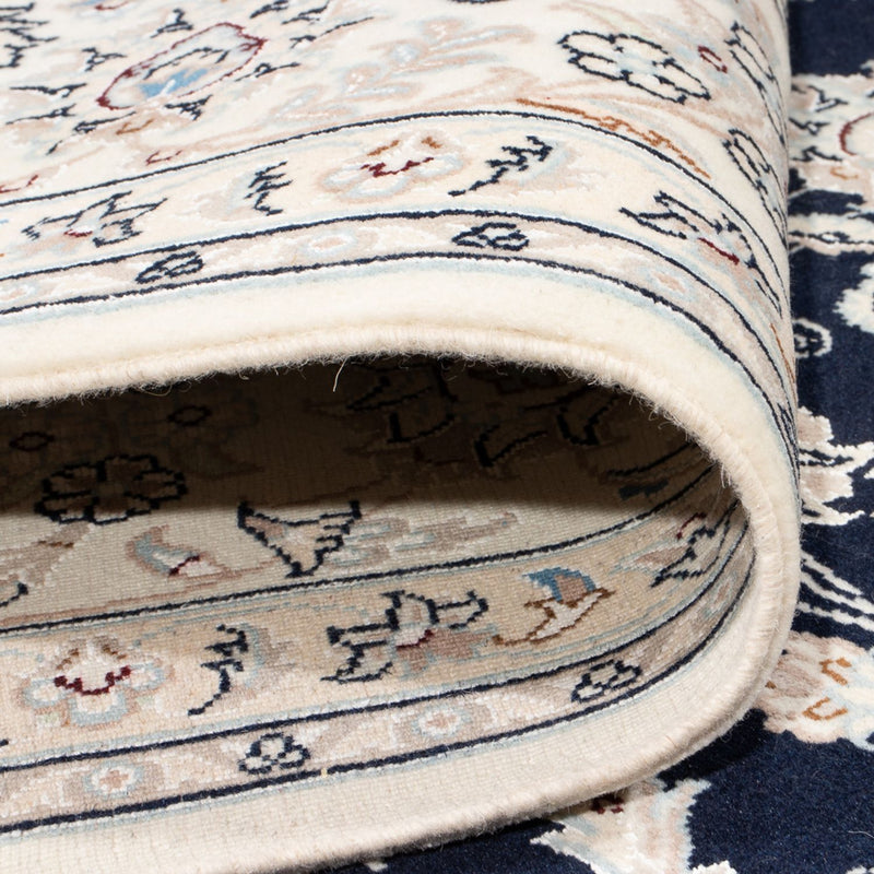 Perserteppich - Nain - Premium - 303 x 196 cm - dunkelblau