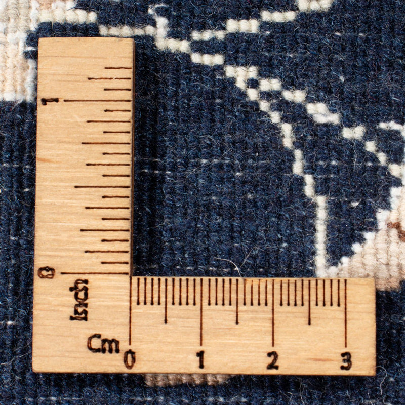 Biegacz Dywan perski - Nain - Królewski - 200 x 81 cm - ciemnoniebieski