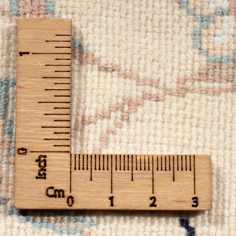 Biegacz Dywan perski - Nain - Królewski - 197 x 81 cm - kremowy