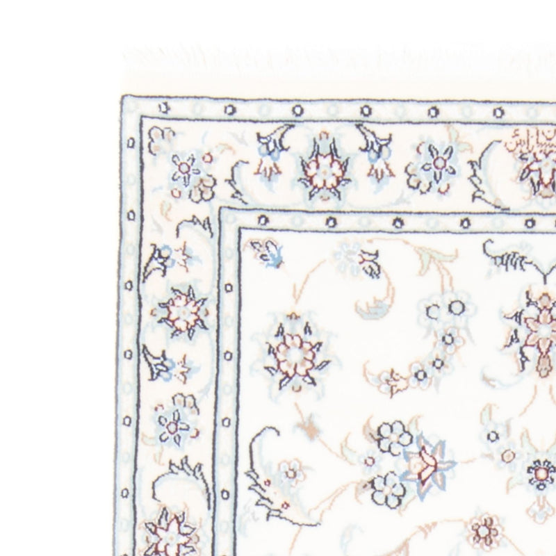 Biegacz Dywan perski - Nain - Królewski - 203 x 80 cm - kremowy