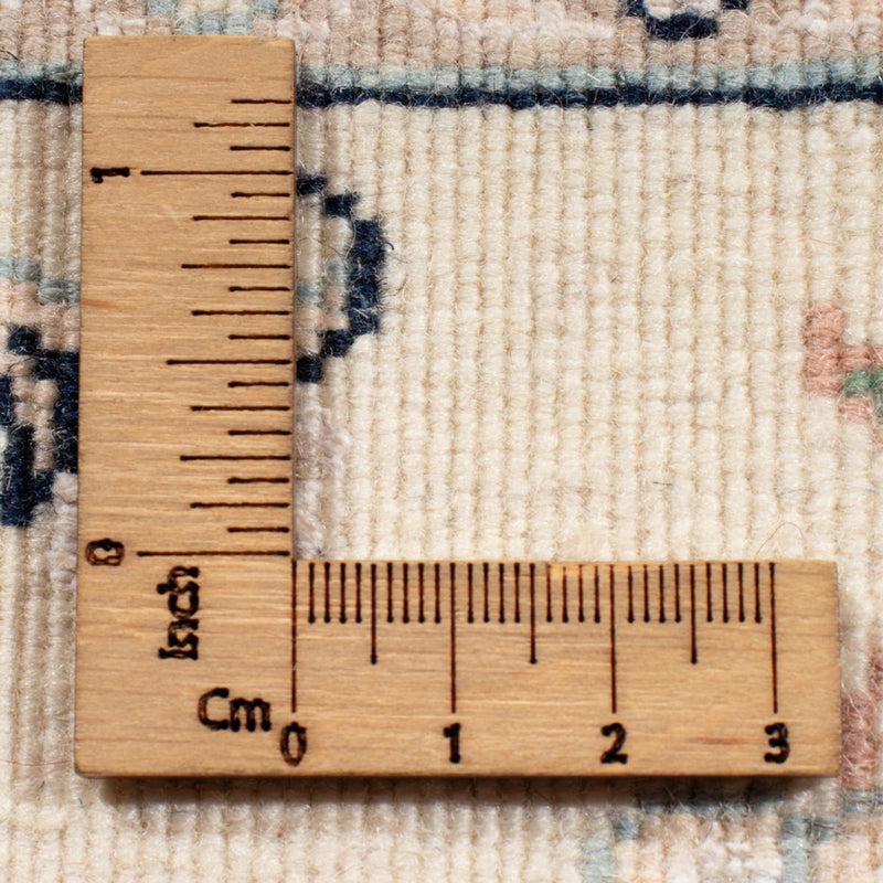 Biegacz Dywan perski - Nain - Królewski - 196 x 81 cm - kremowy