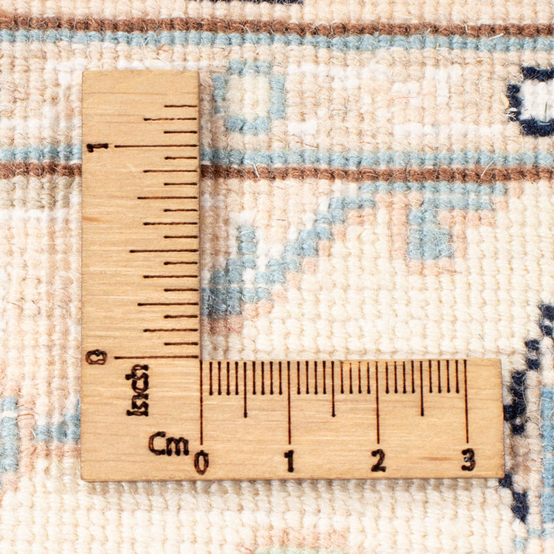 Biegacz Dywan perski - Nain - Królewski - 206 x 79 cm - kremowy